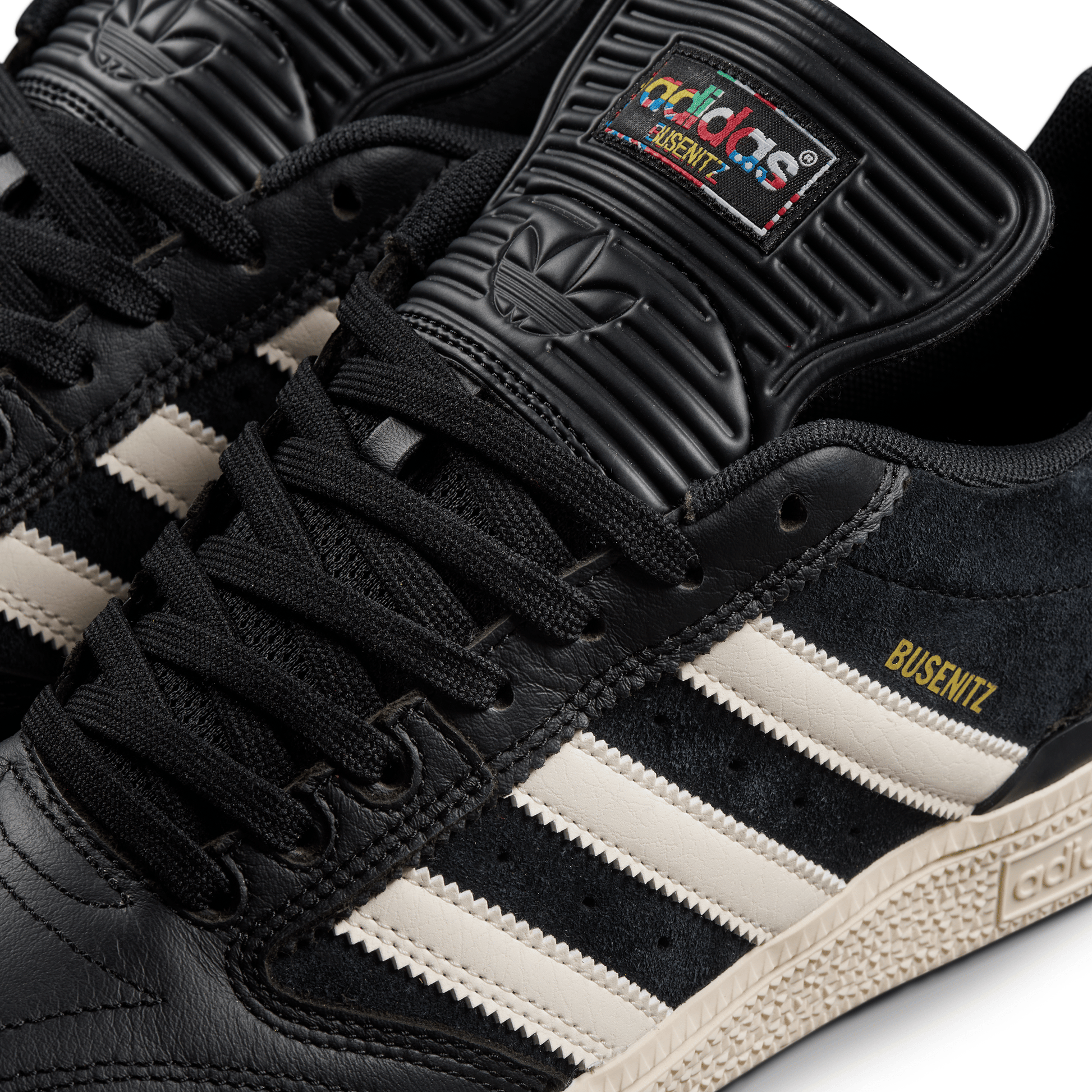 ADIDAS SKATEBOARDING SHOE ADIDAS Adidas Busenitz Pro - (World Cup) Black White Gold