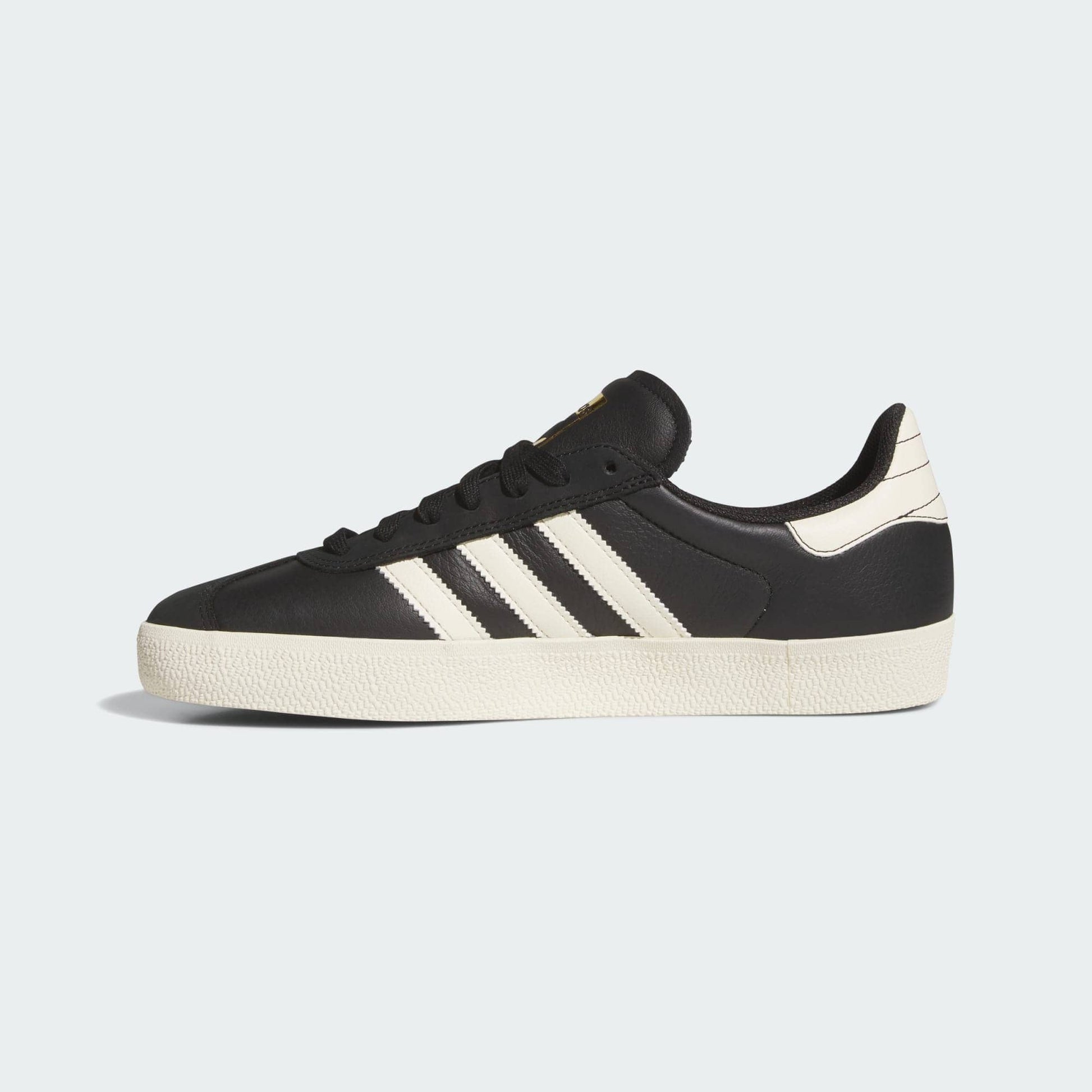 ADIDAS SKATEBOARDING SHOE ADIDAS Adidas Gazelle ADV - Black Cream Leather