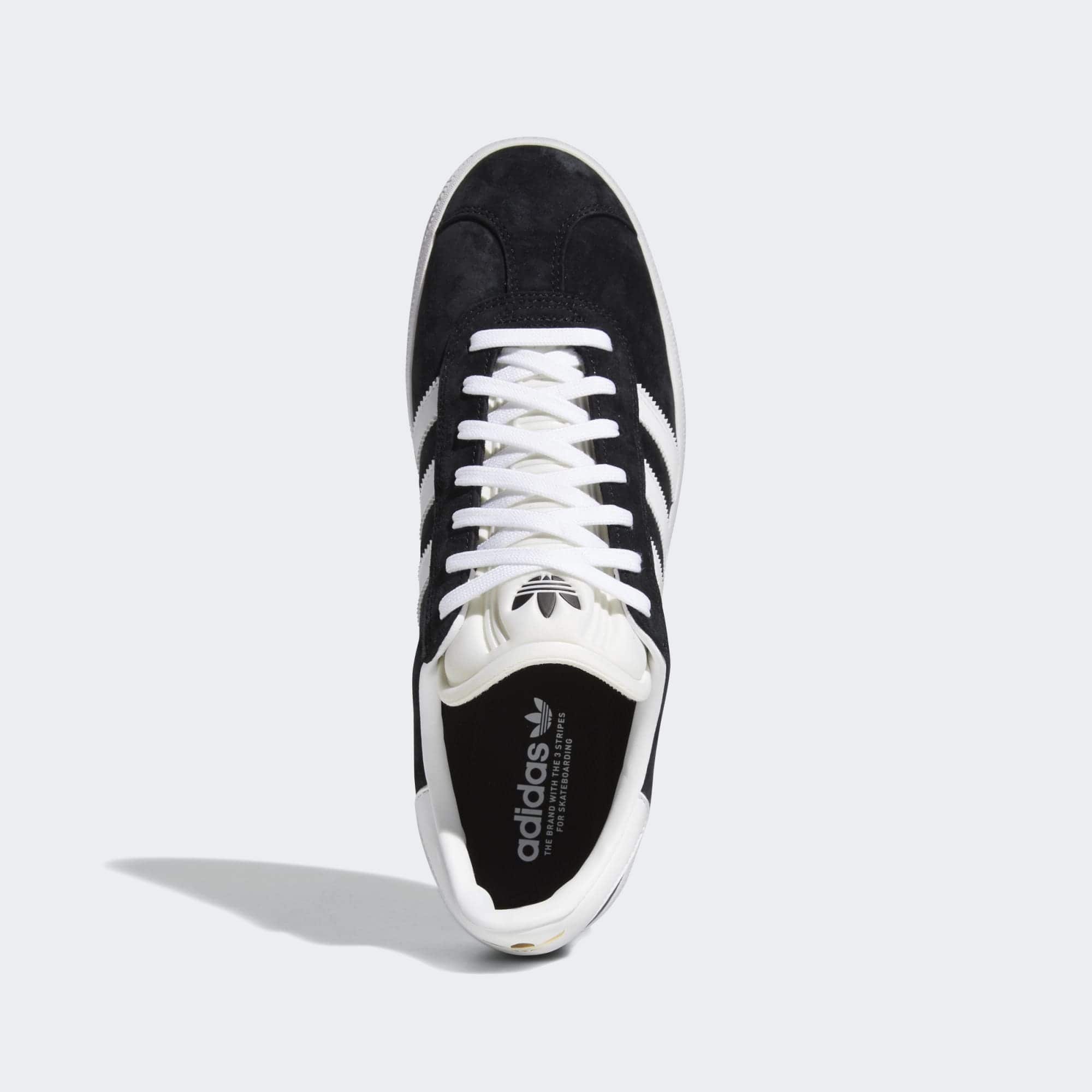 Adidas Gazelle ADV - Black White – Holistic Skateshop