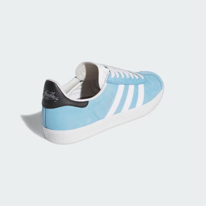 Adidas Gazelle ADV - (Familia) Crystal White Core Black Holistic Skateshop Adidas Gazelle ADV - (Familia) Crystal White Core Black Holistic Skateshop