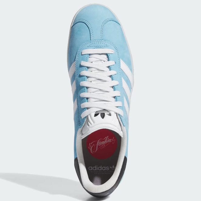 Adidas Gazelle ADV - (Familia) Crystal White Core Black Holistic Skateshop Adidas Gazelle ADV - (Familia) Crystal White Core Black Holistic Skateshop