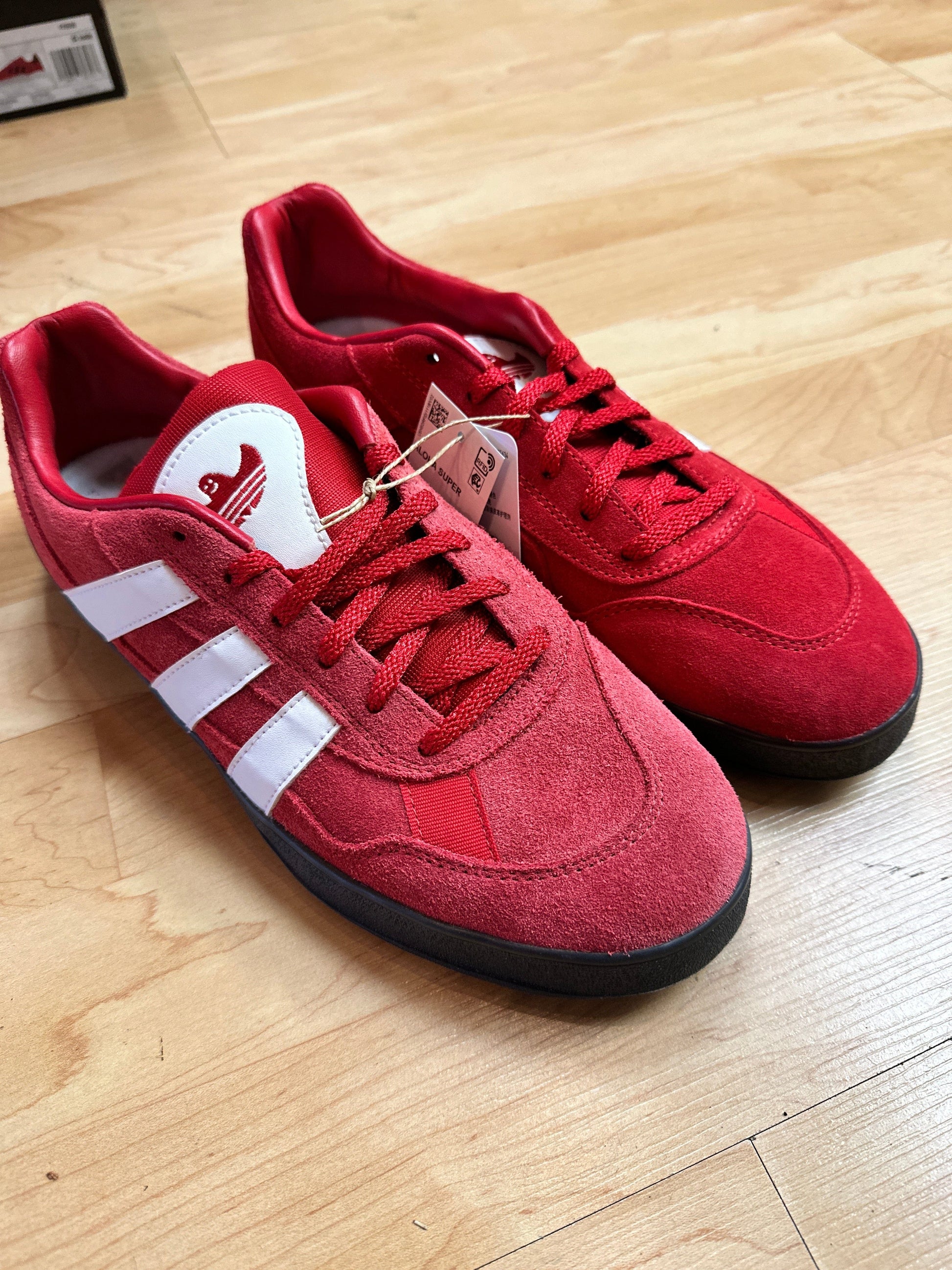 ADIDAS SKATEBOARDING SHOE ADIDAS Adidas Gonz Aloha Super - (Chair Fight) Scarlett White