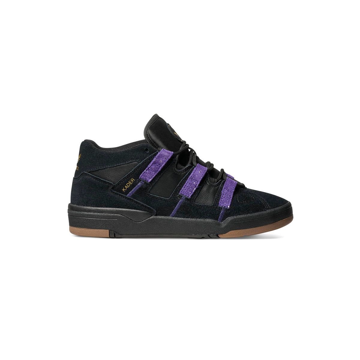 ADIDAS SKATEBOARDING SHOE ADIDAS Adidas Kader Pro - Core Black Collegiate Purple