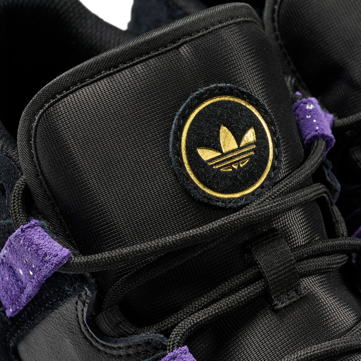 ADIDAS SKATEBOARDING SHOE ADIDAS Adidas Kader Pro - Core Black Collegiate Purple