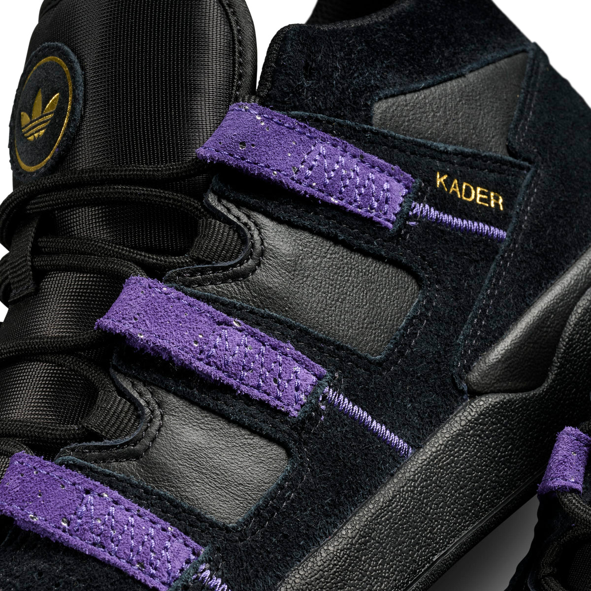 ADIDAS SKATEBOARDING SHOE ADIDAS Adidas Kader Pro - Core Black Collegiate Purple