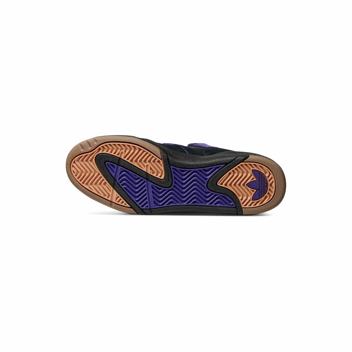 ADIDAS SKATEBOARDING SHOE ADIDAS Adidas Kader Pro - Core Black Collegiate Purple