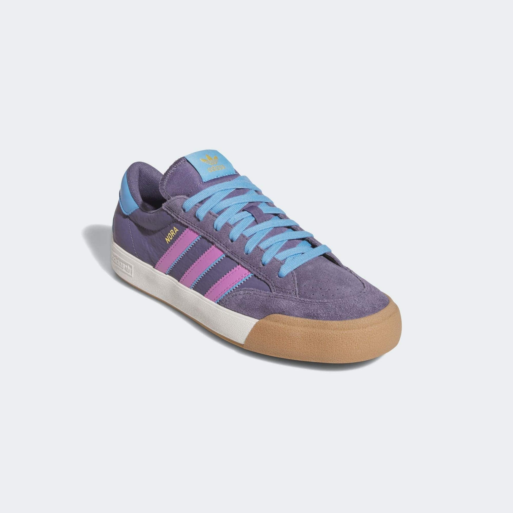 ADIDAS SKATEBOARDING SHOE ADIDAS Adidas Nora - Violet Blue Gold
