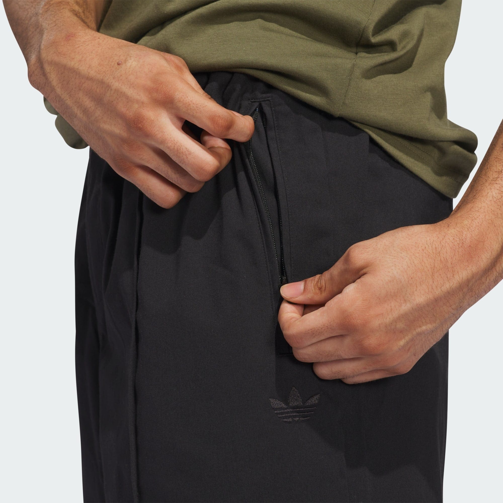 値段交渉OK Y-3 black stripes slacks AVANDRESS]Velo Sagging Stripe Slacks_3Colors