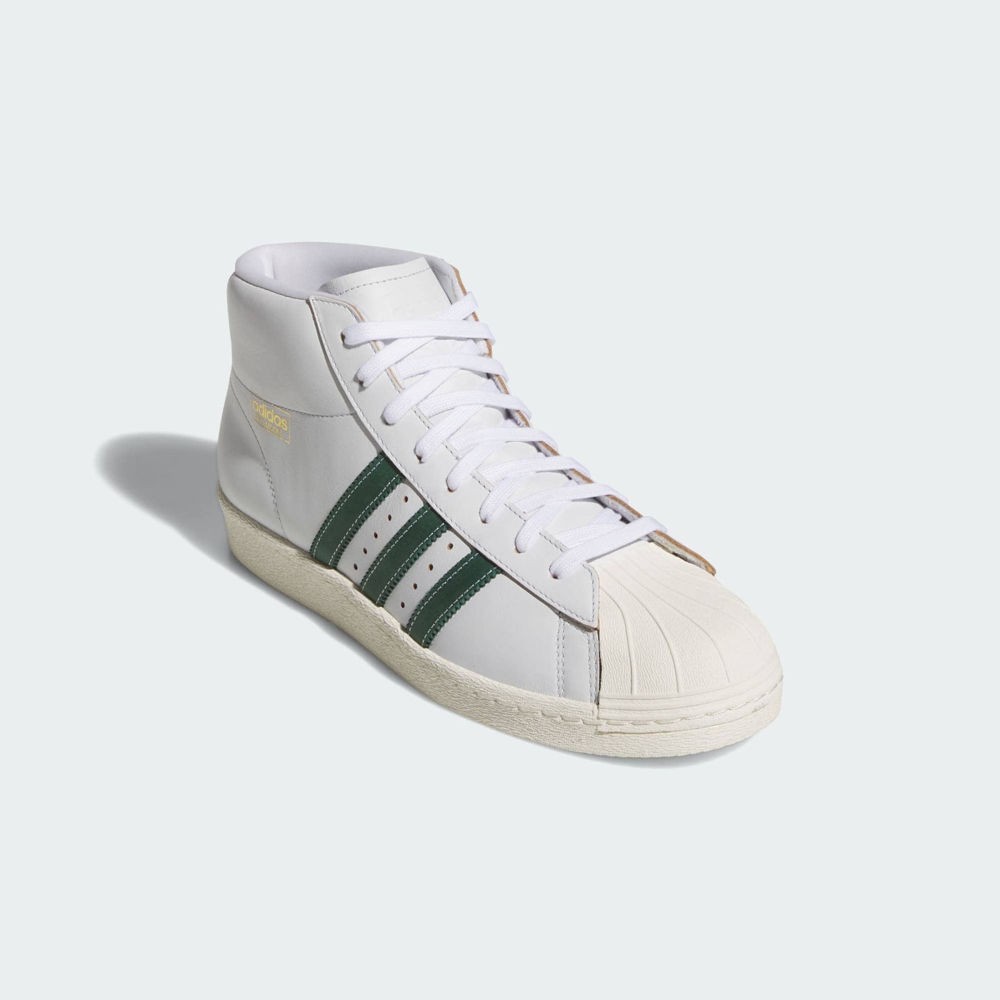 ADIDAS SKATEBOARDING SHOE ADIDAS 9.5 Adidas Pro Model 80 ADV - White Green