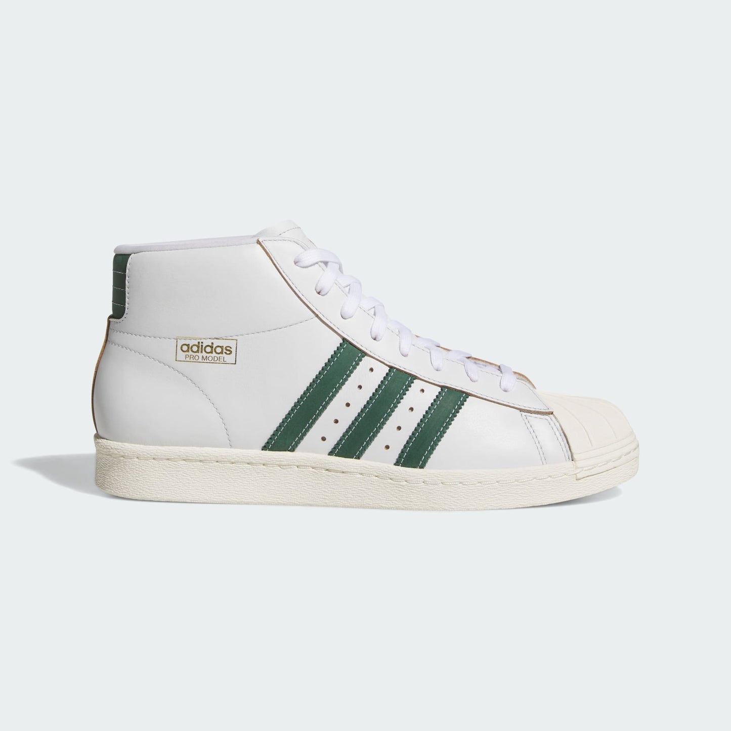 ADIDAS SKATEBOARDING SHOE ADIDAS 9.5 Adidas Pro Model 80 ADV - White Green
