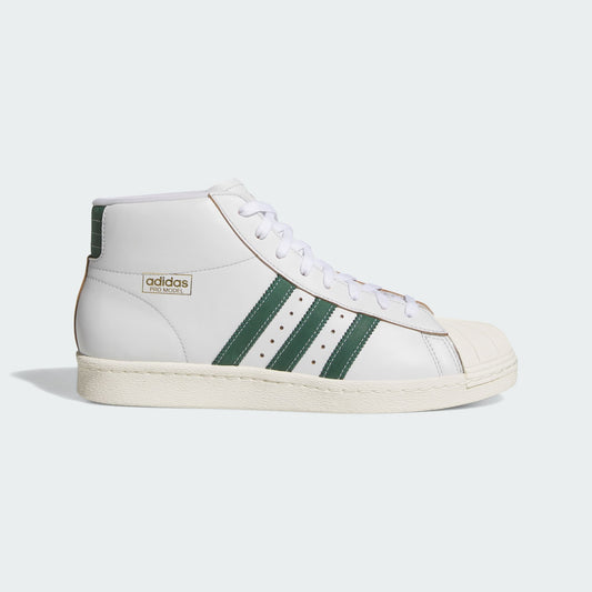 ADIDAS SKATEBOARDING SHOE ADIDAS 9.5 Adidas Pro Model 80 ADV - White Green