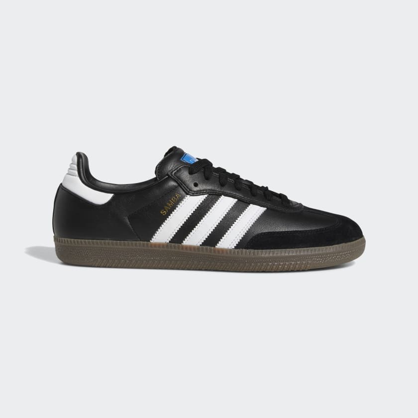 ADIDAS SKATEBOARDING SHOE ADIDAS Adidas Samba ADV - Black White Gold