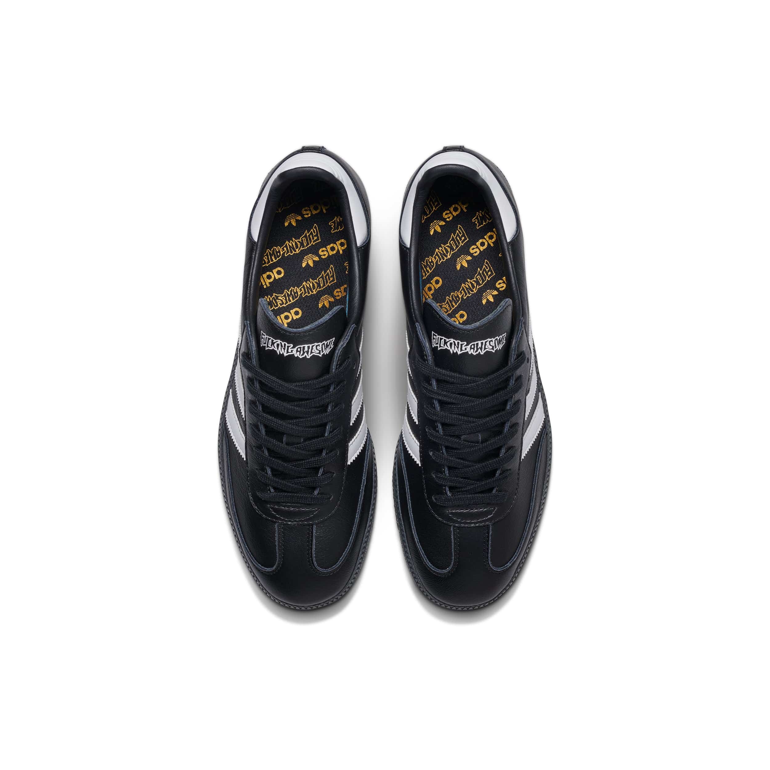 Adidas Samba ADV - (Fucking Awesome) Black Leather – Holistic