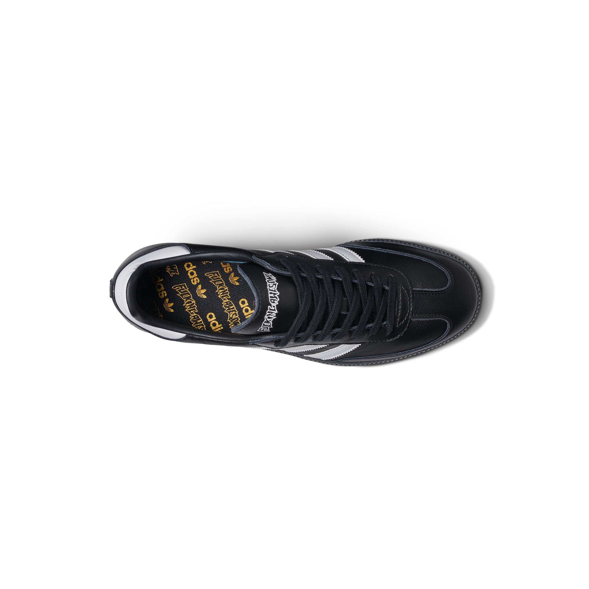 ADIDAS SKATEBOARDING SHOE ADIDAS Adidas Samba ADV - (Fucking Awesome) Black Leather