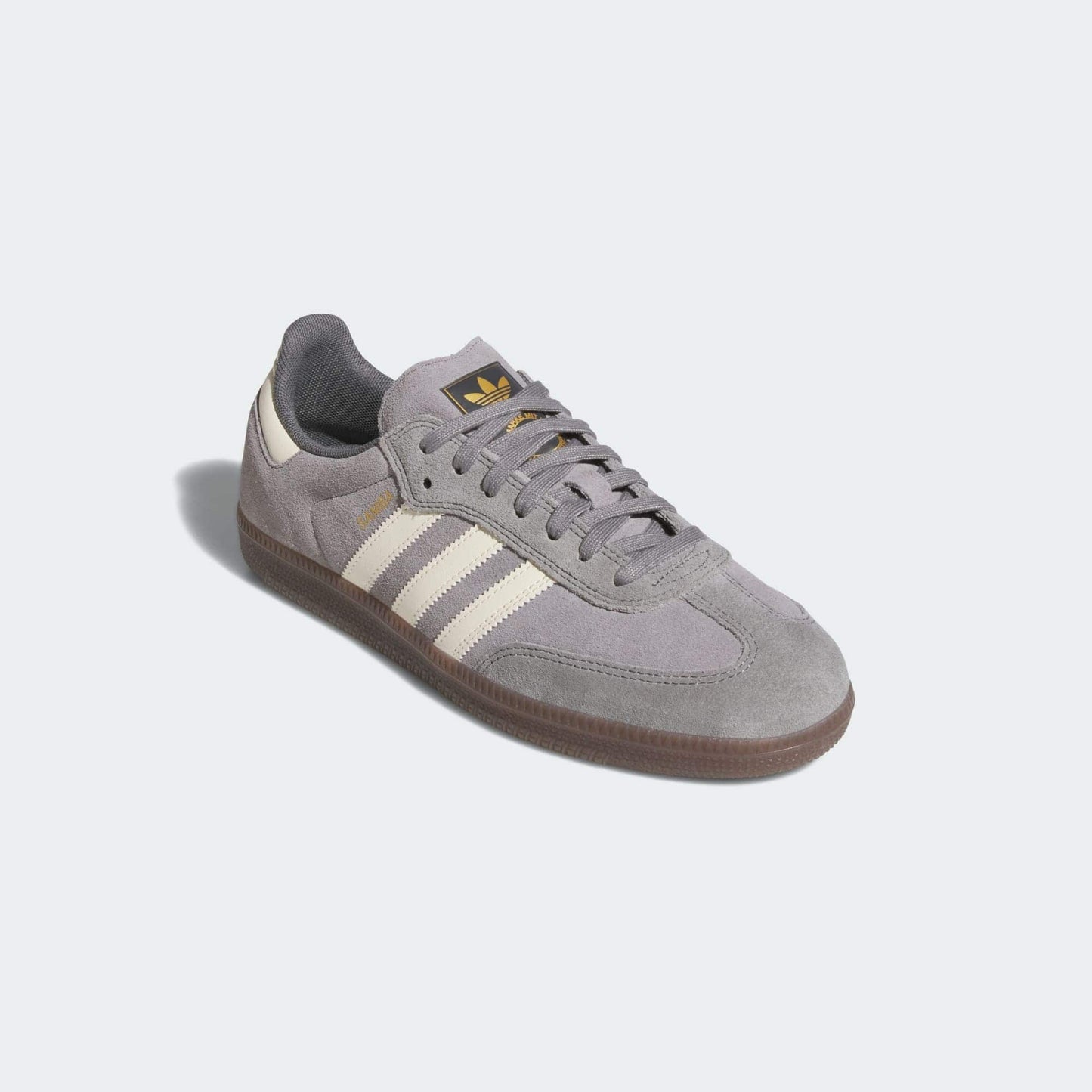 ADIDAS SKATEBOARDING SHOE ADIDAS Adidas Samba ADV - Grey Cream Gum
