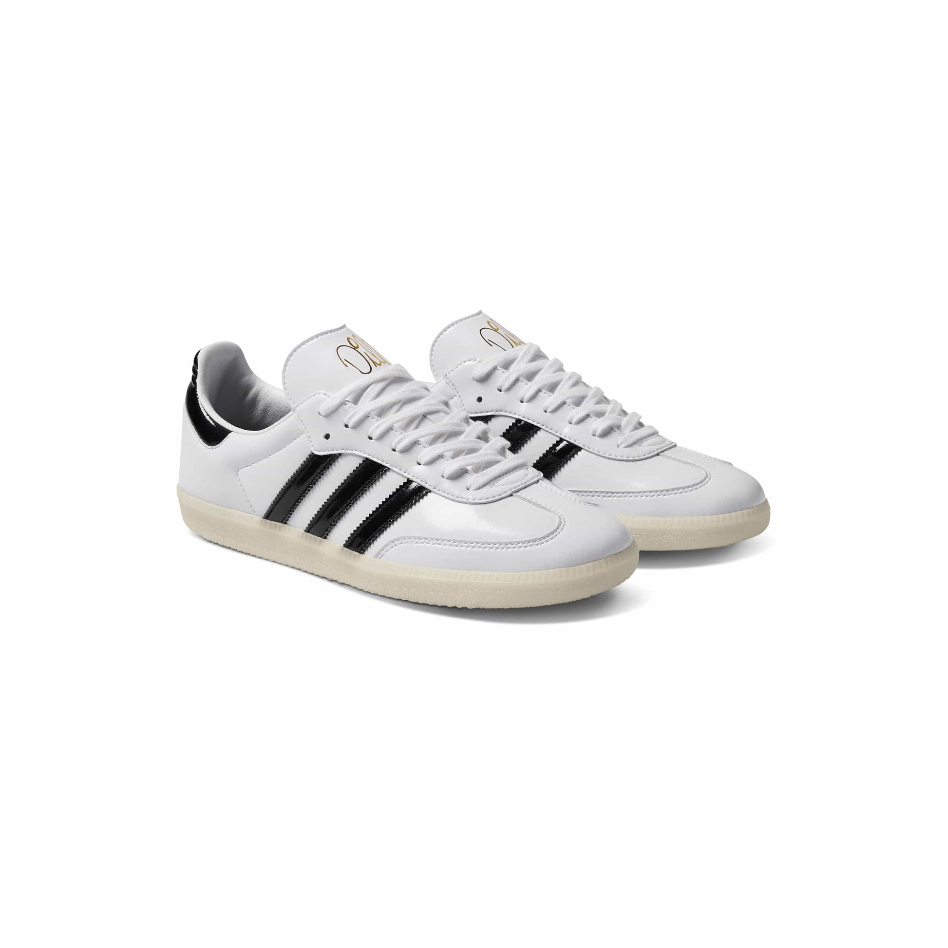 Adidas Samba ADV - (Jason Dill) Patent White Leather Holistic Skateshop Adidas Samba ADV - (Jason Dill) Patent White Leather Holistic Skateshop