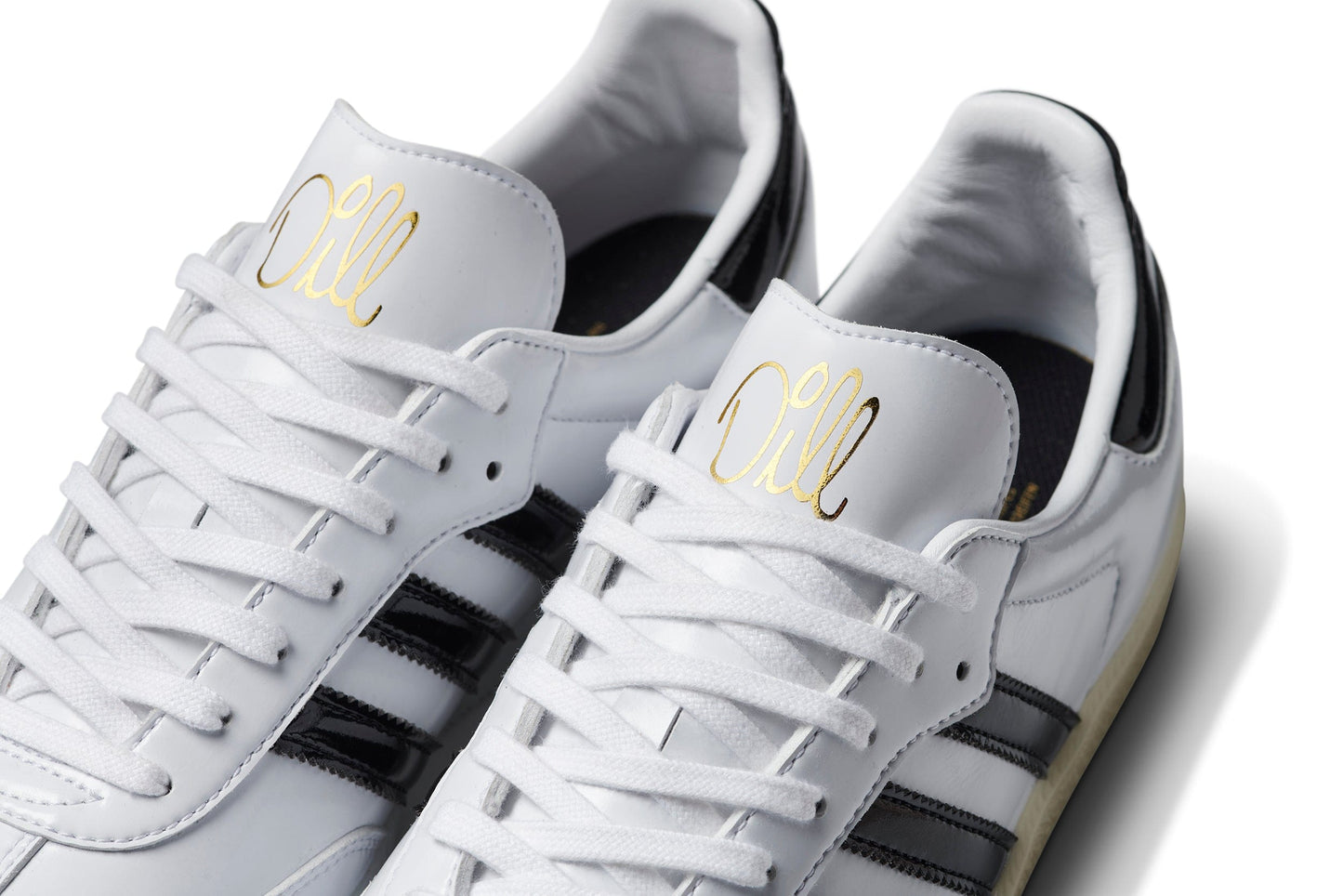 Adidas Samba ADV - (Jason Dill) Patent White Leather Holistic Skateshop Adidas Samba ADV - (Jason Dill) Patent White Leather Holistic Skateshop