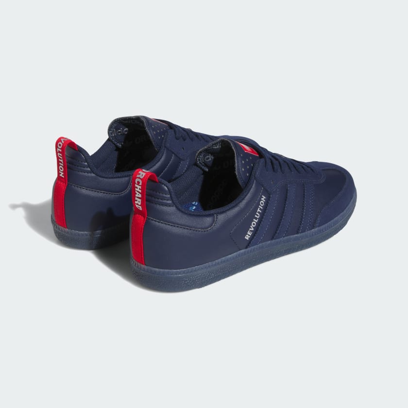 ADIDAS SKATEBOARDING SHOE ADIDAS Adidas Samba ADV - (Orchard) Navy Silver