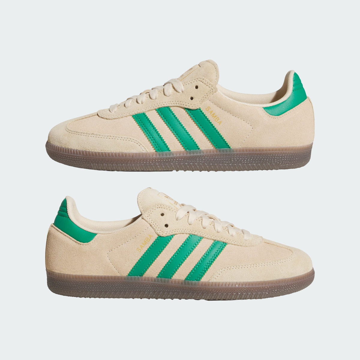 ADIDAS SKATEBOARDING SHOE ADIDAS Adidas Samba ADV - Sand Strata Court Green