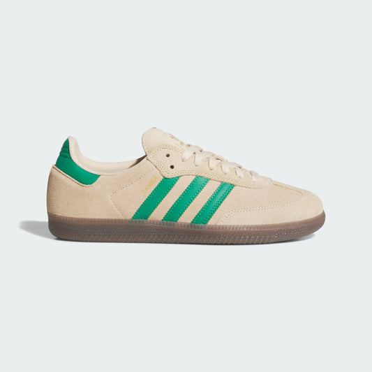 ADIDAS SKATEBOARDING SHOE ADIDAS Adidas Samba ADV - Sand Strata Court Green