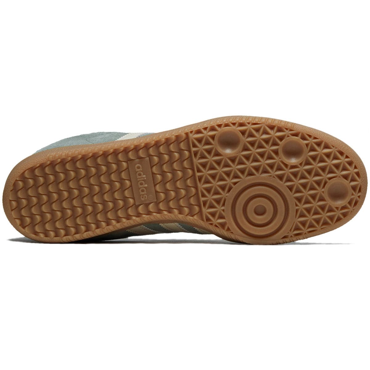 ADIDAS SKATEBOARDING SHOE ADIDAS Adidas Samba ADV - Silver Green