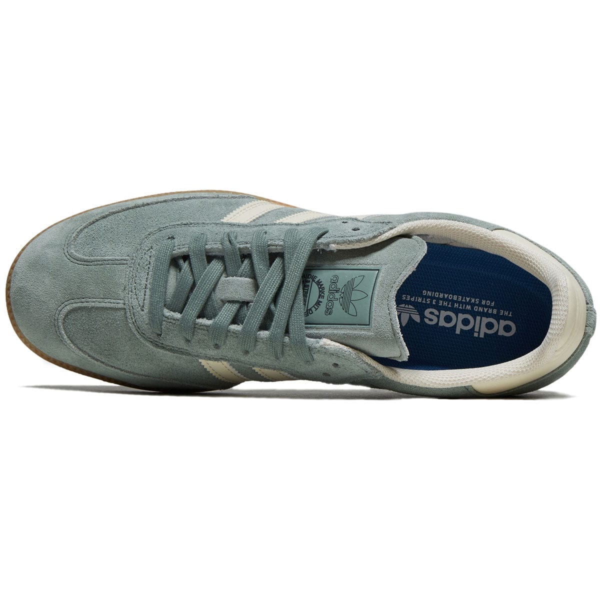 Adidas Samba ADV - Silver Green – Holistic Skateshop