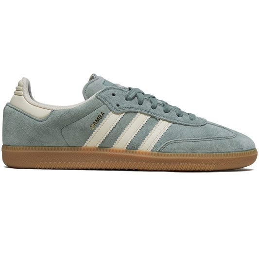 ADIDAS SKATEBOARDING SHOE ADIDAS Adidas Samba ADV - Silver Green