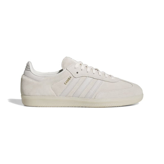 ADIDAS SKATEBOARDING SHOE ADIDAS Adidas Samba ADV - White Grey Carbon