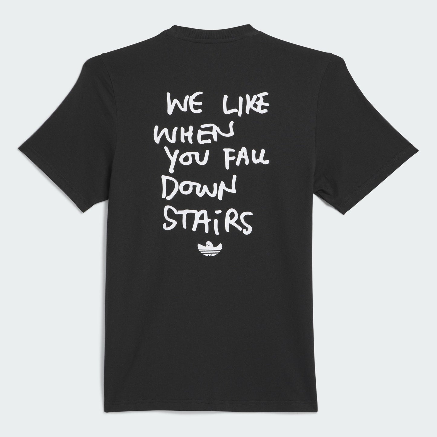 ADIDAS SKATEBOARDING T-SHIRT Adidas Shmoofoil Stairs Tee - White