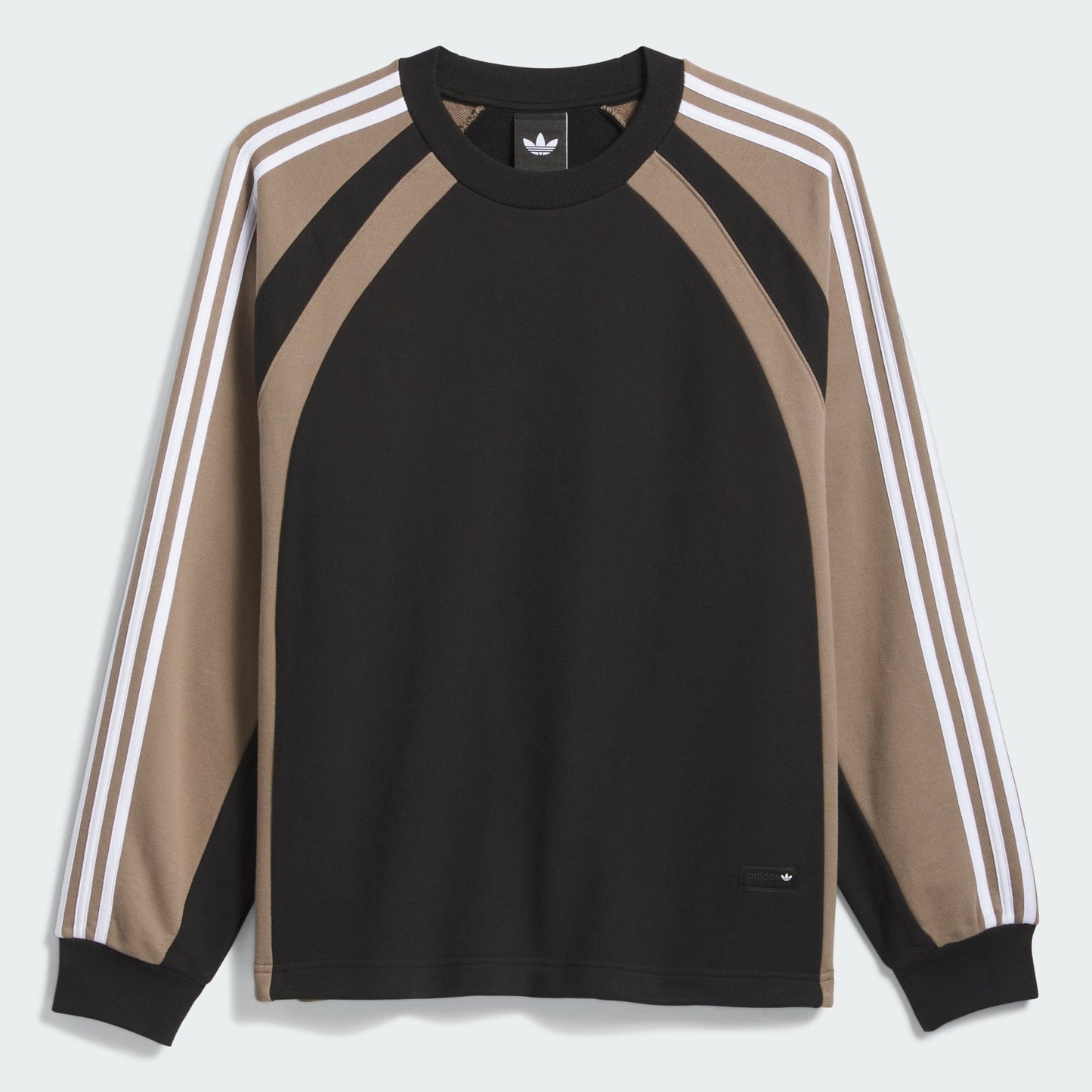 ADIDAS SKATEBOARDING CREWNECK Adidas Skateboarding FS+ Crewneck - Black Brown