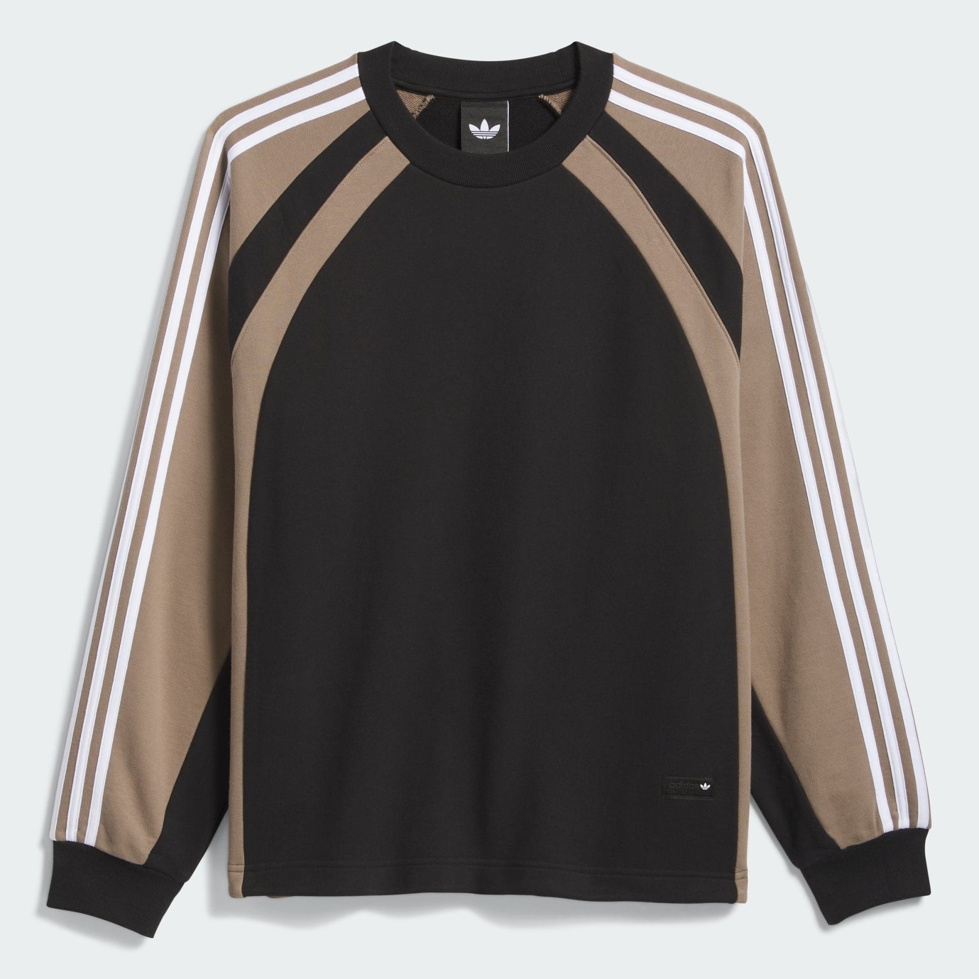 ADIDAS SKATEBOARDING CREWNECK Adidas Skateboarding FS+ Crewneck - Black Brown