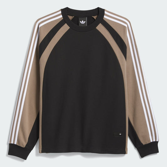 ADIDAS SKATEBOARDING CREWNECK Adidas Skateboarding FS+ Crewneck - Black Brown