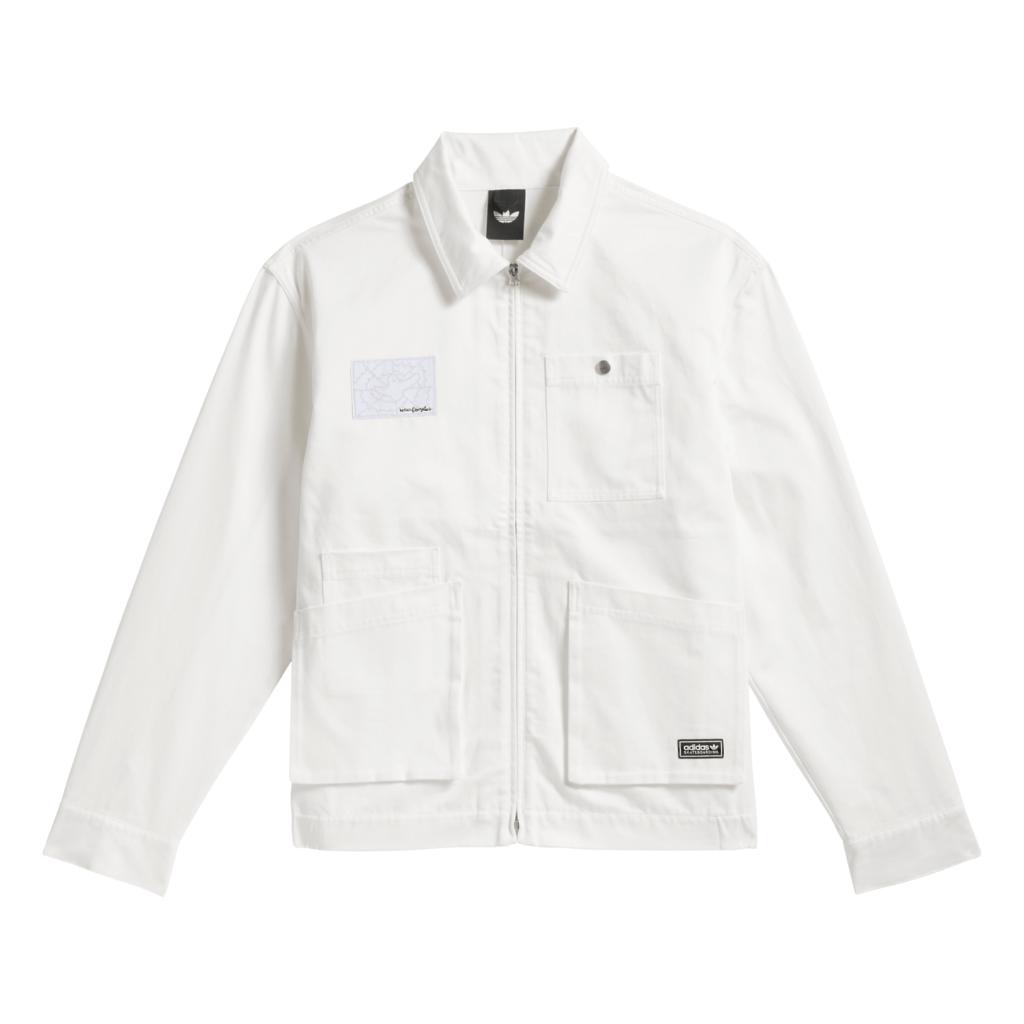 ADIDAS SKATEBOARDING JACKET Adidas Skateboarding Gonz Jacket - White