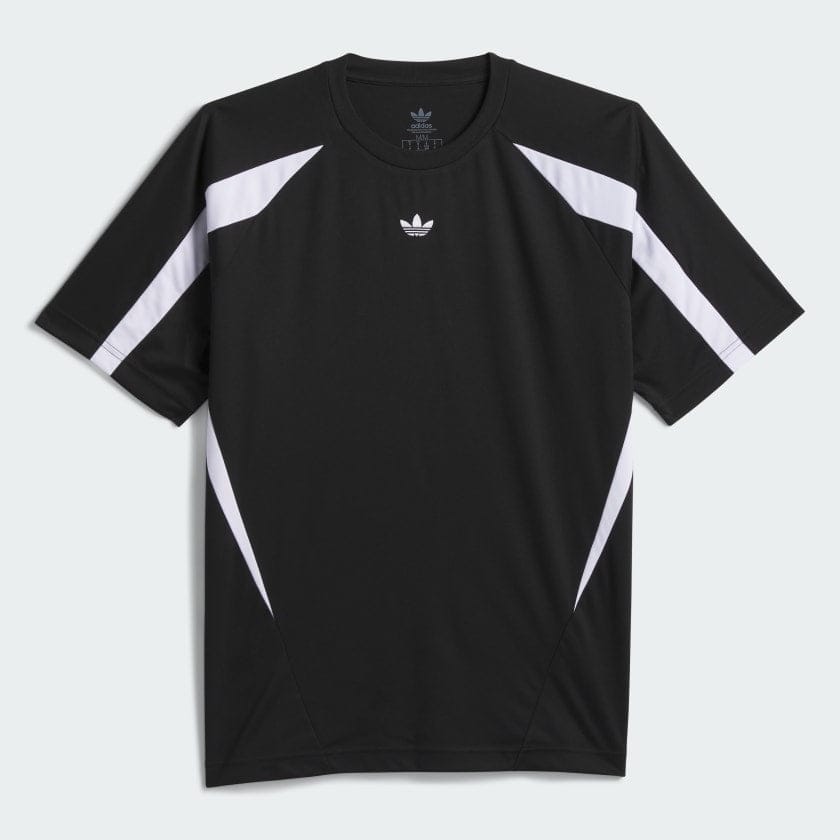 ADIDAS SKATEBOARDING T-SHIRT Adidas Skateboarding Teamgeist Jersey - Black