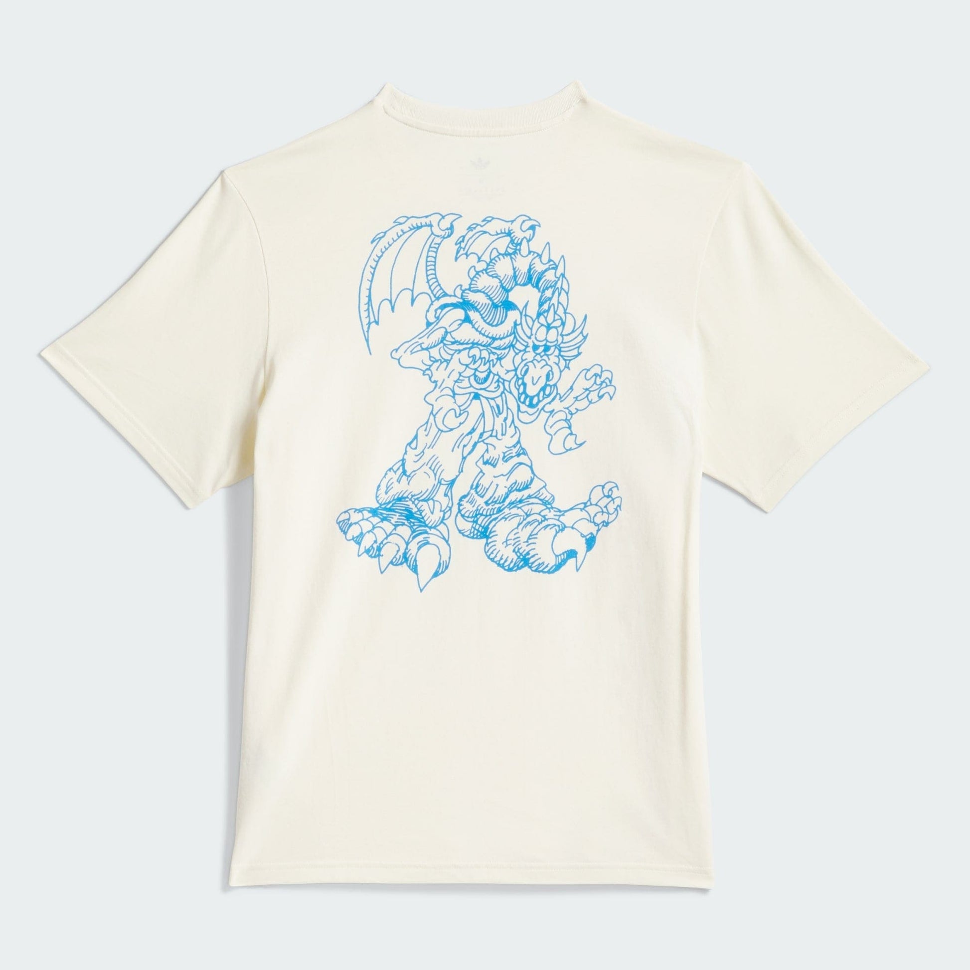 ADIDAS SKATEBOARDING T-SHIRT Adidas Skateboarding x Kogancult Dragon Tee - Cream