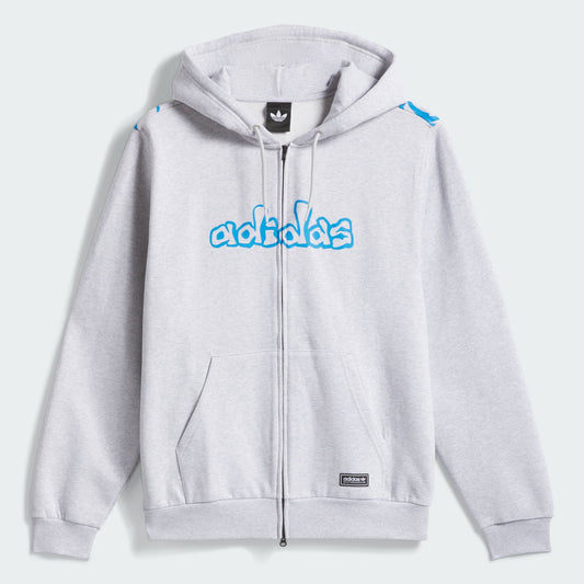 ADIDAS SKATEBOARDING HOODIE Adidas Skateboarding x Kogancult Hoodie - Heather Grey