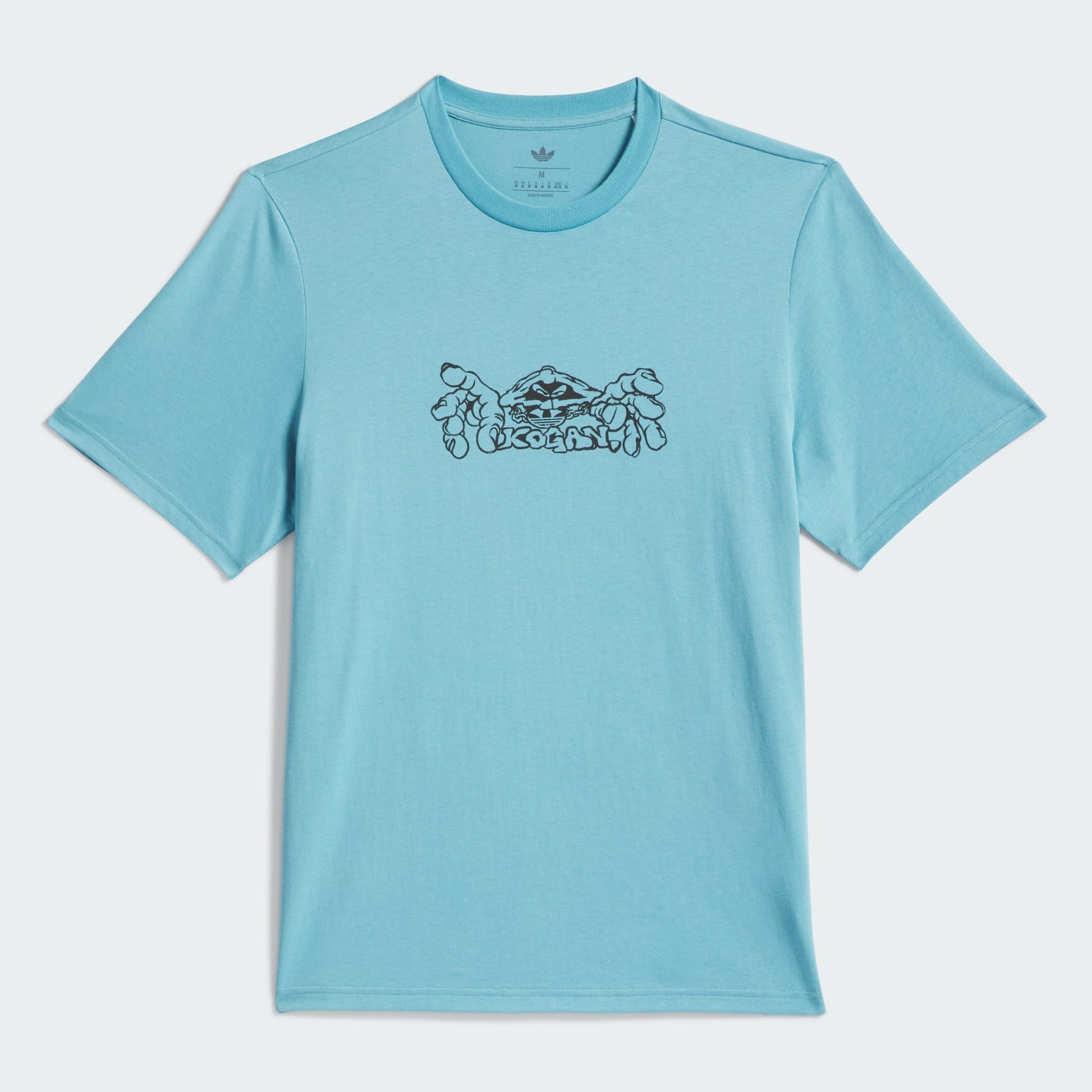 ADIDAS SKATEBOARDING T-SHIRT Adidas Skateboarding x Kogancult Logo Tee - Preloved Blue