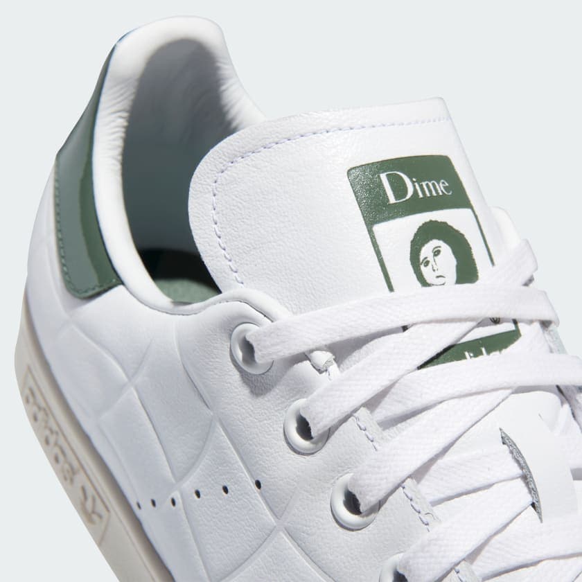 ADIDAS SKATEBOARDING SHOE ADIDAS Adidas Stan Smith ADV - (Dime) White Green