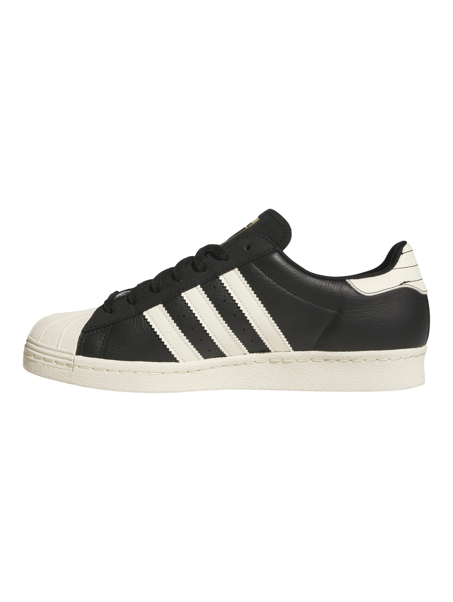 ADIDAS SKATEBOARDING SHOE ADIDAS Adidas Superstar 80 ADV - Black Cream