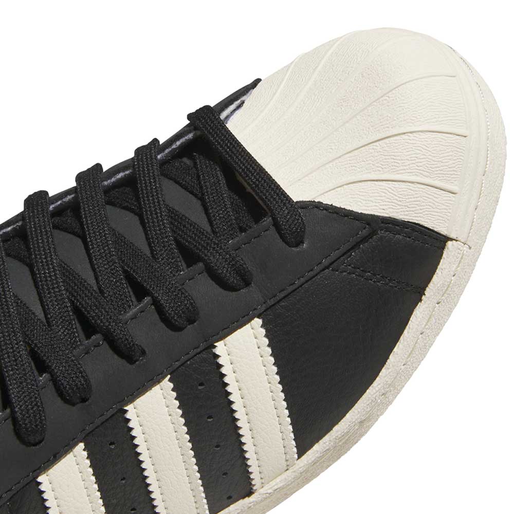 ADIDAS SKATEBOARDING SHOE ADIDAS Adidas Superstar 80 ADV - Black Cream