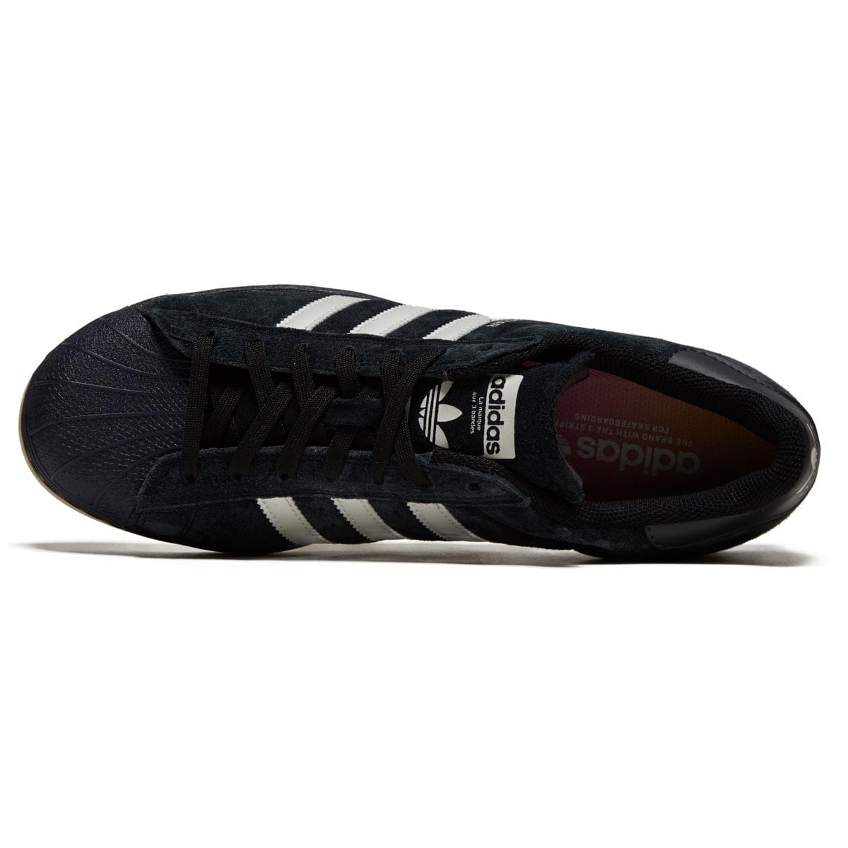Adidas Superstar ADV - Core Black Metallic Spark – Holistic Skateshop