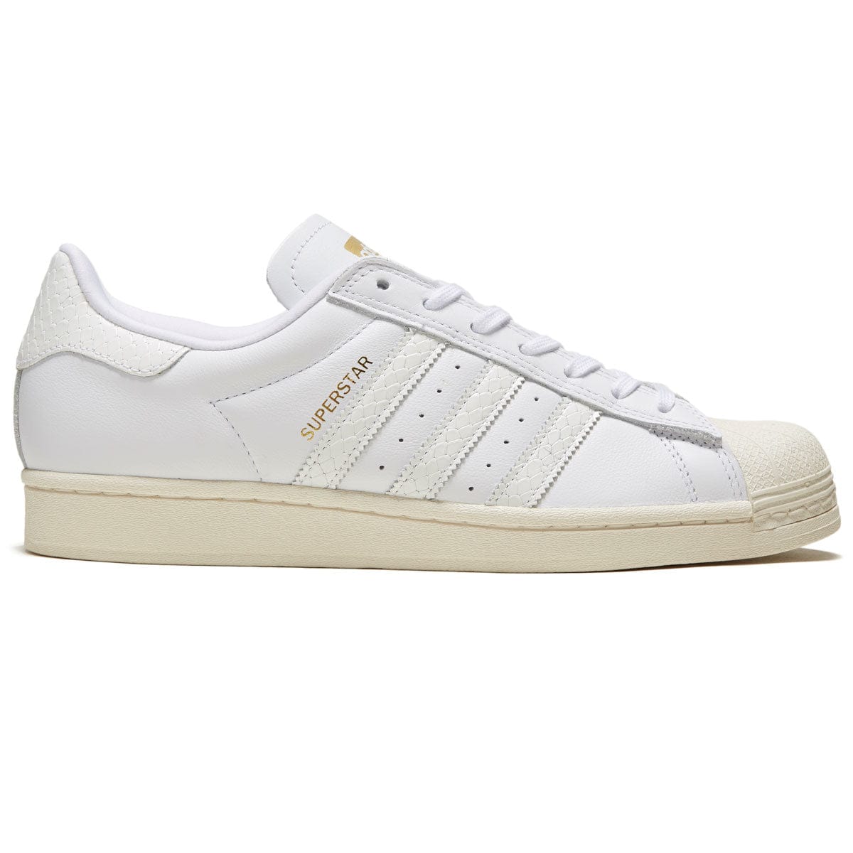 ADIDAS SKATEBOARDING SHOE ADIDAS Adidas Superstar ADV - White Gold