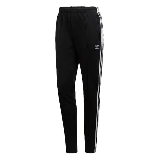 ADIDAS SKATEBOARDING PANTS S Adidas Superstar Track Pants - Black White