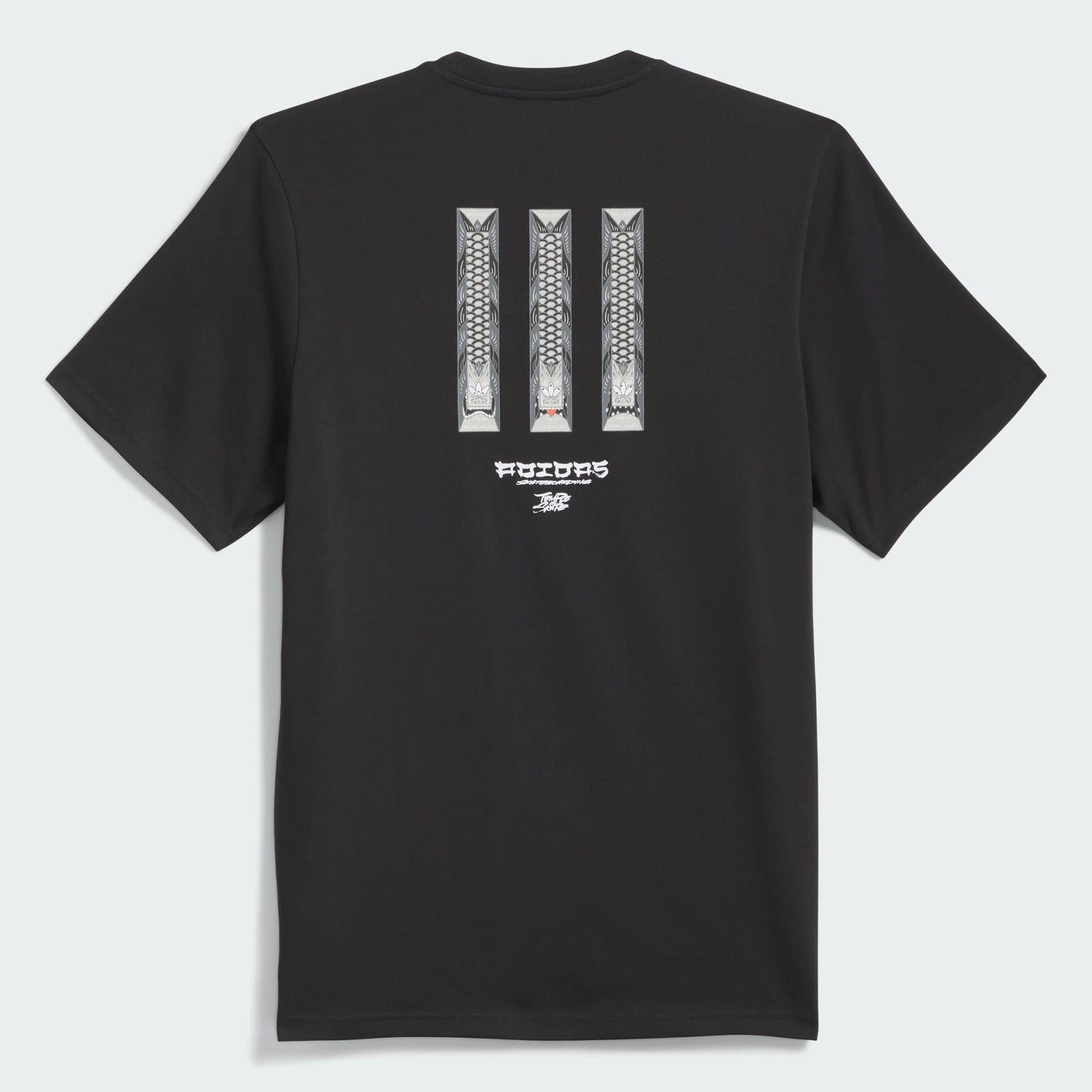 ADIDAS SKATEBOARDING T-SHIRT Adidas Temple of Skate Curb Tee - Black