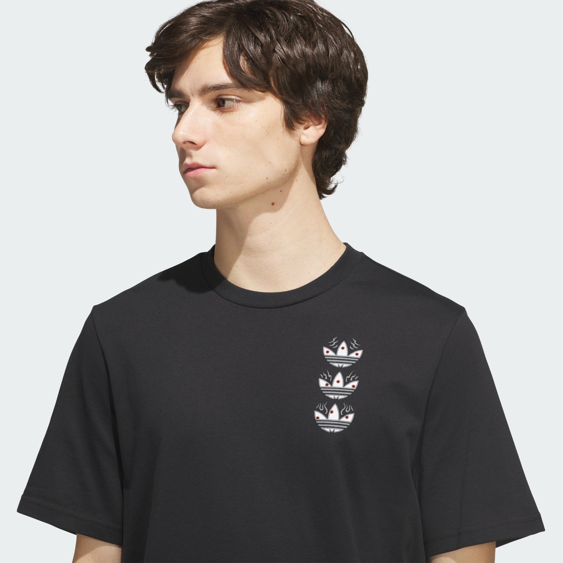 ADIDAS SKATEBOARDING T-SHIRT Adidas Temple of Skate Curb Tee - Black