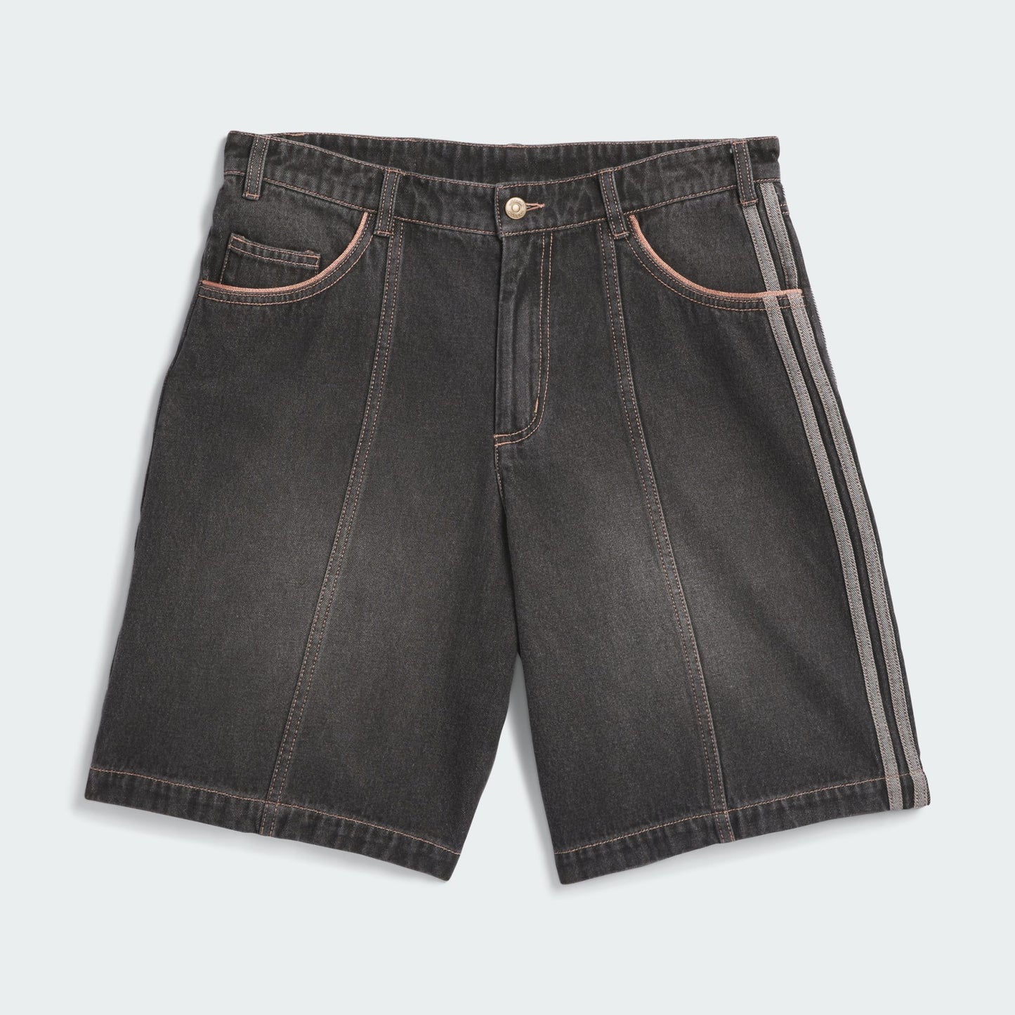 ADIDAS SKATEBOARDING SHORTS Adidas Tyshawn Denim Shorts - Washed Black
