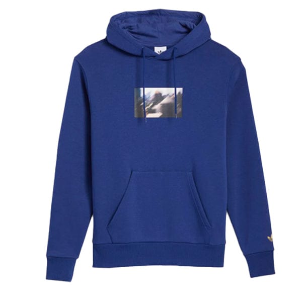 ADIDAS SKATEBOARDING HOODIE Adidas Zander Graphic Hoodie - Victory Blue