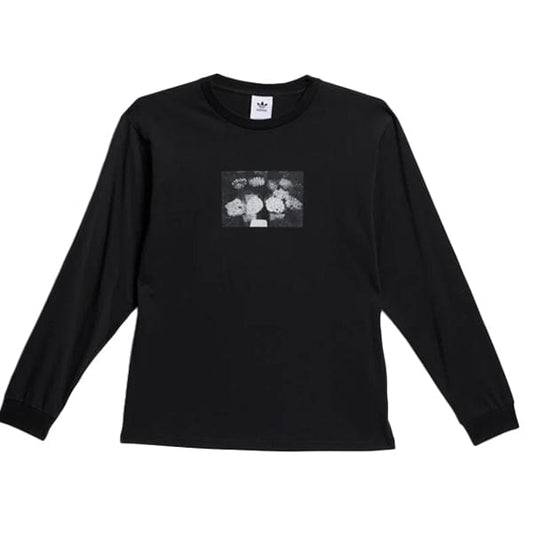 ADIDAS SKATEBOARDING LONGSLEEVE TEE Adidas Zander Photo L/S Tee- Black