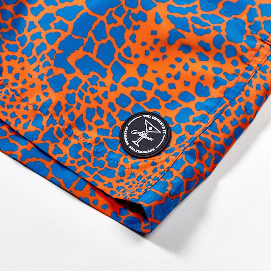 ALLTIMERS SHORTS M Alltimers Raffe Camo Shorts - Orange