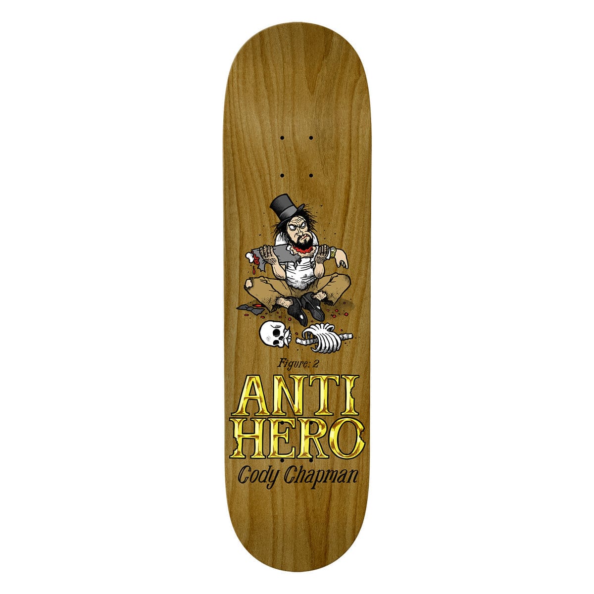 ANTI-HERO DECK 8.3 Anti-Hero Cody Chapman Eat The Rich Deck - 8.3
